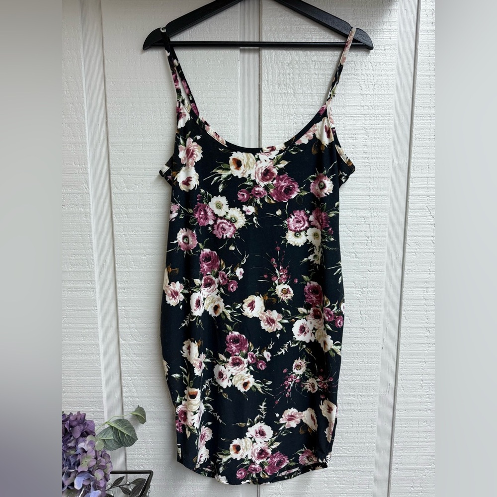 Rue21 Black Floral Dress